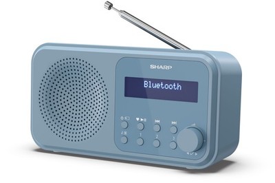 Tragbares Digitalradio DAB+/FM Bluetooth Akkubetrieb TOKYO 2W - Sharp DR-P420BL