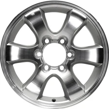 Refurbished 17x7.5 Machined Silver Wheel fits 2003-2009 Toyota 4Runner 560-69430