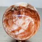 Natural Red Glue Flower Quartz Sphere Crystal Ball Healing 2860G — photo 5