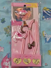 My Melody Shoulder Strap Sanrio Character Used Phone Strap, Good