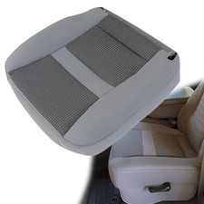 Gray Cloth Front Driver Side Seat Cover Replacement Compatible with Cars