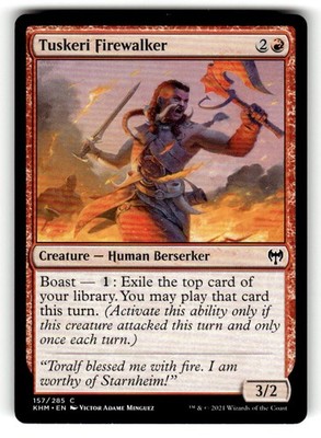 Tuskeri Firewalker Kaldheim C 157 LP