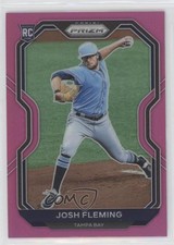 2021 Panini Prizm Tier II Pink Prizm Josh Fleming #108 00gy