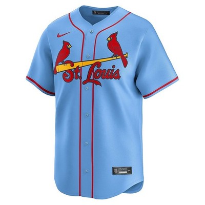 MLB Nike St. Cardinals ネイビー ジャケット Mサイズ Nike Authentic St. Louis Cardinals MLB Baseball Blue Jersey Men's