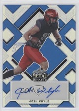 2022 Leaf Metal Draft Blue Prismatic /30 Josh Whyle #BA-JW3 Auto 17hf