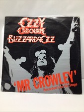 Ozzy Osbourne - Blizzard Of Ozzy Live Mr Crowley 12” Vinyl Record