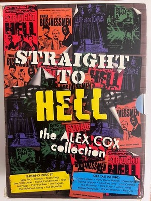 *Excellent* STRAIGHT TO HELL:  THE ALEX COX COLLECTION 4 DVD Box Set OOP Rare