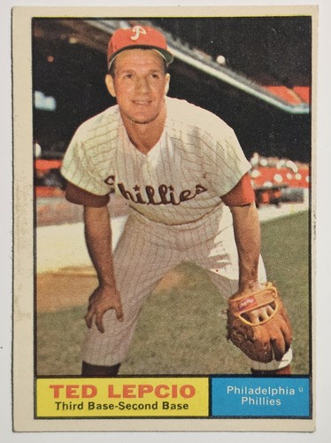 Ted Lepcio #234 1961 Topps card
