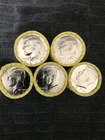 2025-P Kennedy Half Dollar Rolls Lot of 5, BU. Heads/Tails.