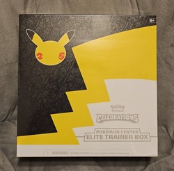 Pokemon Center Exclusive Celebrations Elite Trainer Box