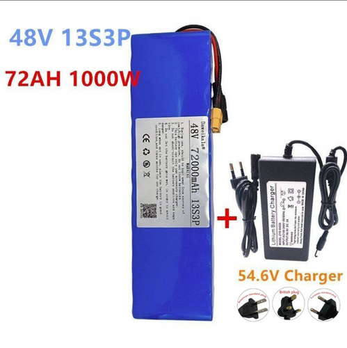 TOP QUALITY 48V 100Ah 1000W 13S3P Application Battery Pack For Electric Scooter - Picture 6 of 9