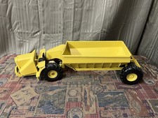 1950's Doepke Woolbridge Yellow Bottom Dump Truck 