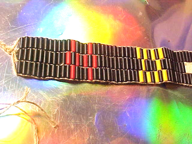 Hopi shaman rattle healing rattles Aya Katsina bead headband blessing band set