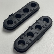 NOS 1955-63 Belair 1957-74 Corvette Spark Plug Wire Grommet Pair 3719963  u7