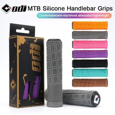 ODI Silikon Fahrrad Lenker Griffe MTB Anti Slip Fahrrad Lenker Abdeckung 129MM - Bild 1 von 4