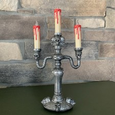 Spooky Skull Candelabra- Battery Operated - Works 14