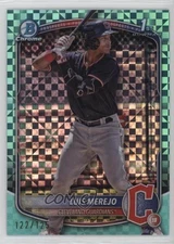 2025 Bowman Chrome Prospects Aqua X-Fractor 122/125 Luis Merejo #BCP-140 1hg9