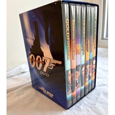 James Bond 007 Collection Special Edition 7 DVD Box Set 2003 Goldfinger etc