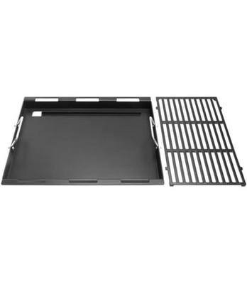 Griddle Inserts & Grate Combo - Weber Genesis II 400 Series 