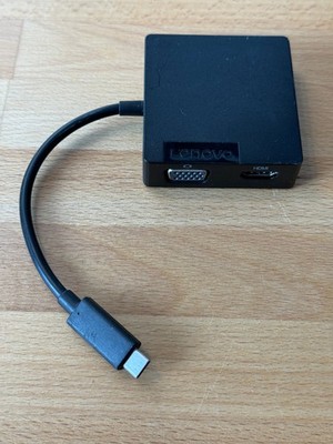 Lenovo USB-C Travel Hub HDMI, VGA, USB, RJ-45