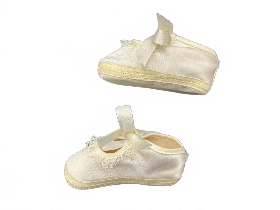  1960's Vintage Baby Deer Infant Baby Shoes - Image 4 of 4