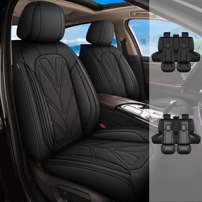 Seat Covers For Cadillac STS 2005-2011 Faux Leather Waterproof （2/5 Seats）
