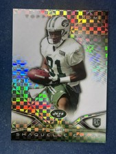 2014 Topps Platinum Xfractor #109 Shaquelle Evans New York Jets RC