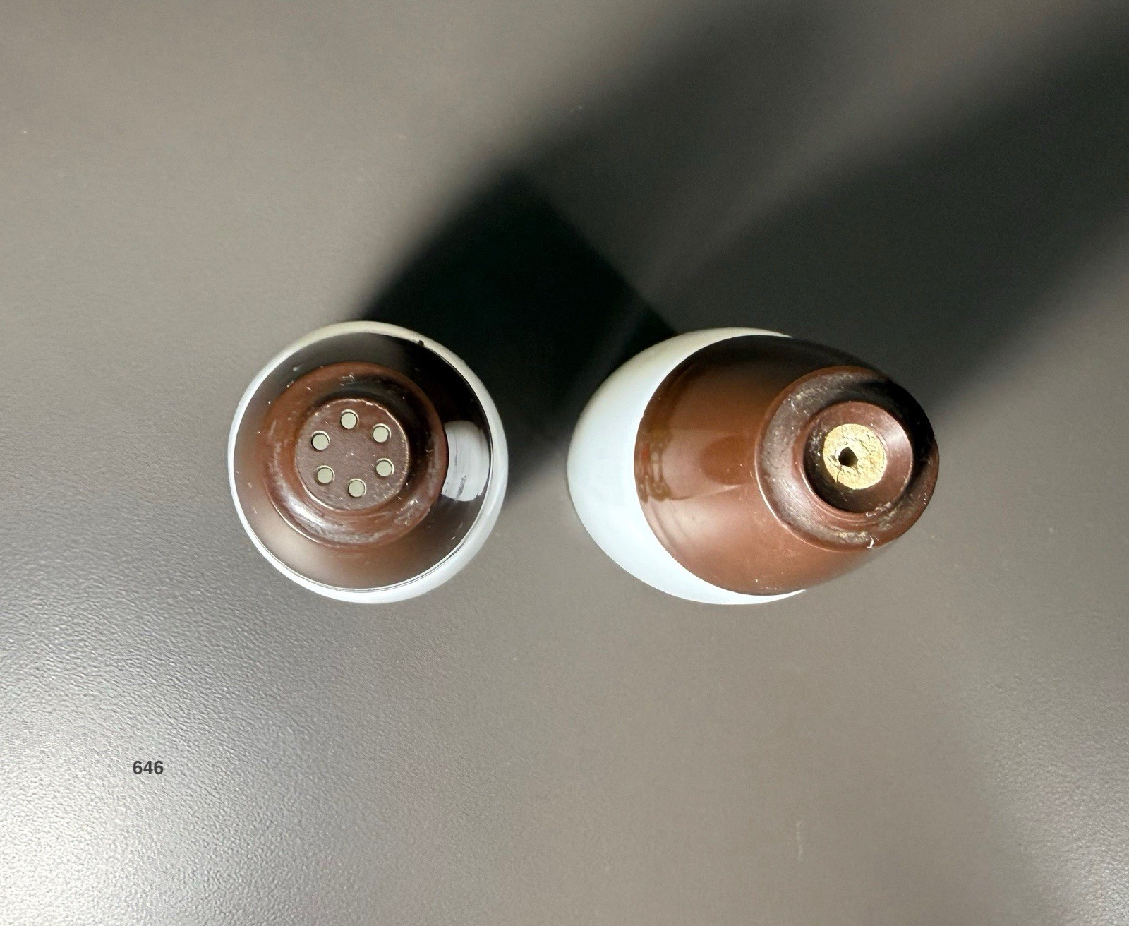 Corning Spice of Life Gemco La Saliere le Poivrier Salt Pepper Shakers