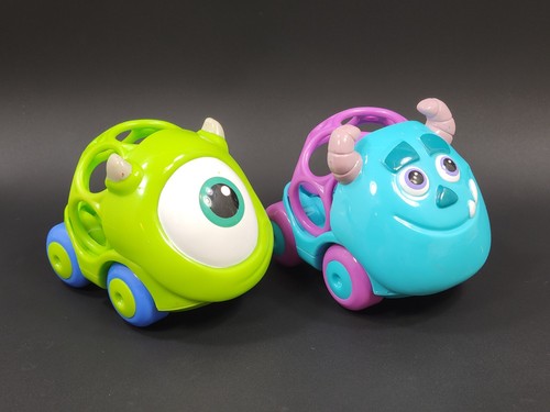 Disney Monsters Inc. Mike Sulley Oballs Go Grippers Roll Along Toy