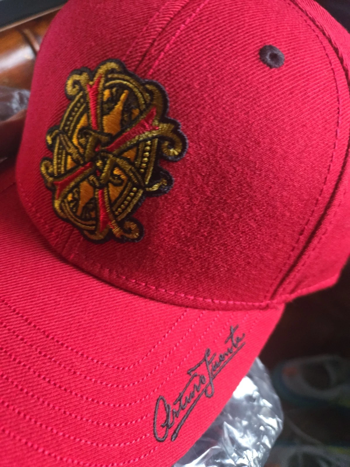 Arturo Fuente Opus X Red Embroidered Baseball Cap New with tags