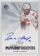2011-12 SP Authentic Auto Future Watch 792/999 Roman Horak #249 Auto 0ll