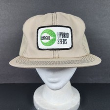 Vintage Cargill Hybrid Seeds Agriculture Patch Trucker Cap Hat, K-Products Brand