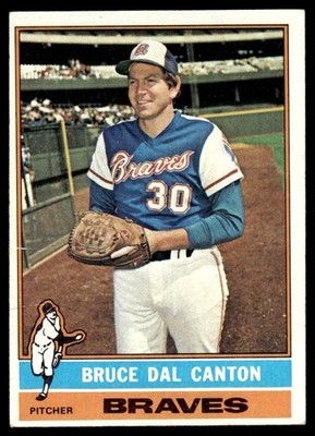 1976 Topps Bruce Dal Canton Atlanta Braves #486