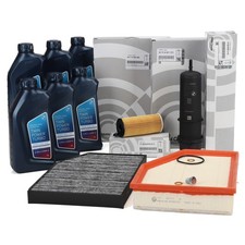 ORIGINAL BMW Filterset 4-tlg + 6L 5W30 X3 G01...