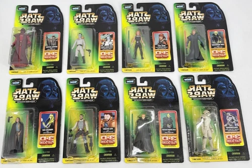 1998 Star Wars Expanded Universe Complete Set of 8 3D Scene – Sealed