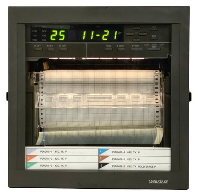 Yamatake SRF212AS001D0 Chart Recorder Corporation