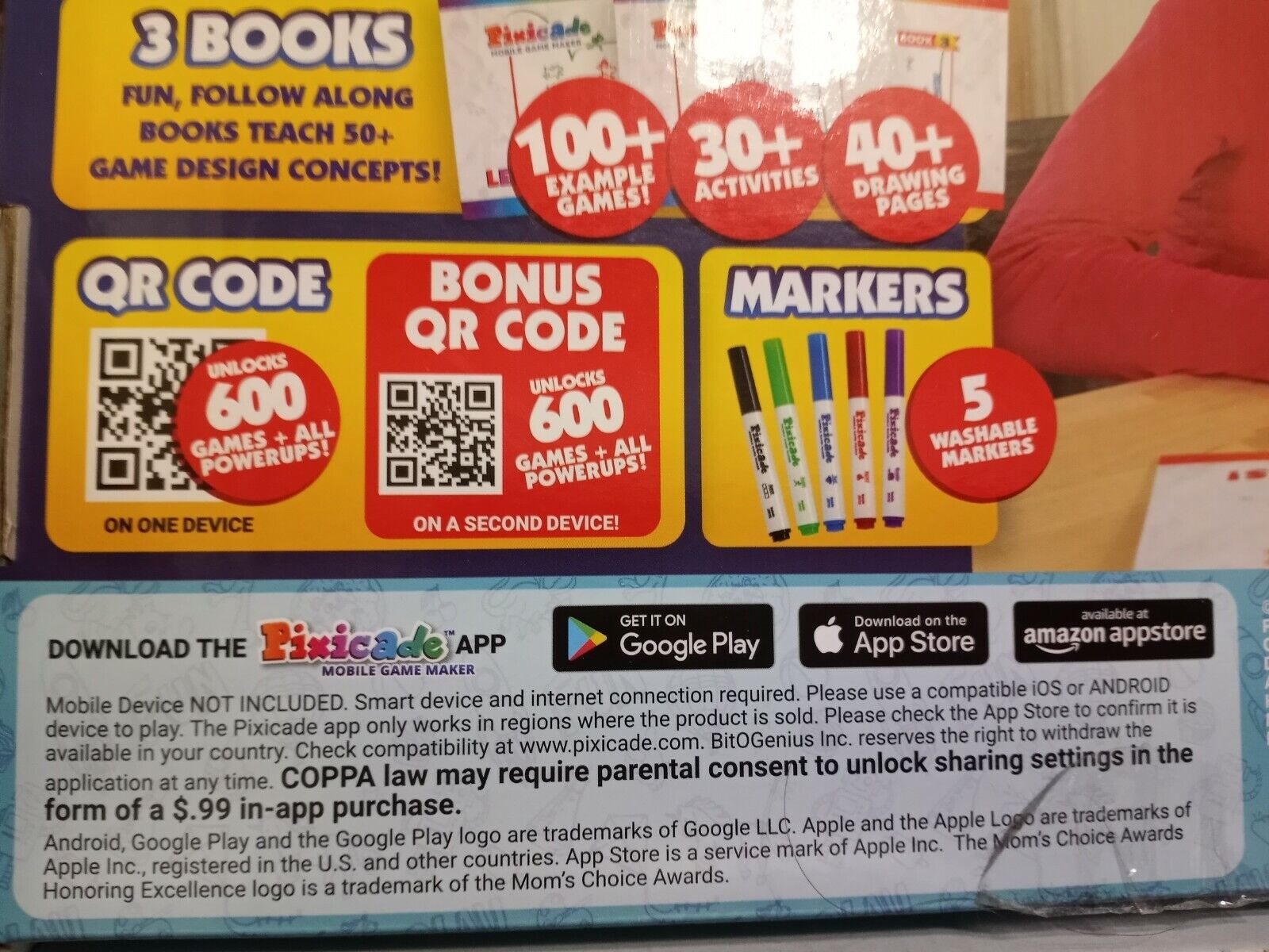  Pixicade Video Game Maker, STEM Kit to Create & Play Your Own  Video Games, Educational Toy for Girls and Boys Ages 6+, Creative &  Learning Fun