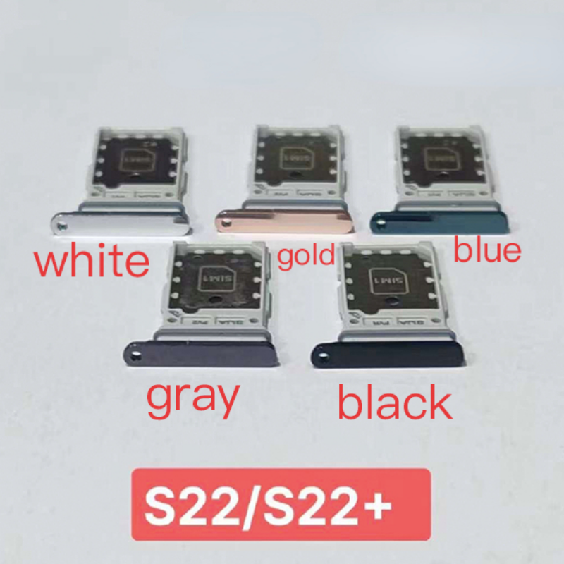 For Samsung Galaxy S22 S22+ Plus Dual SIM card slot tray holder