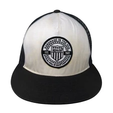 Official Seal of Enve Composites Trucker Hat Black OSFA Mesh Back