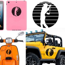 Golf V2, Adesivo In Vinile Per Esterni O Interni