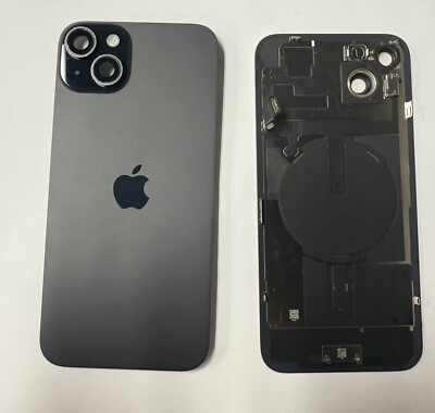 iPhone 15 Plus Original Apple Back Glass With NFC/Charging Flex A/B Grade