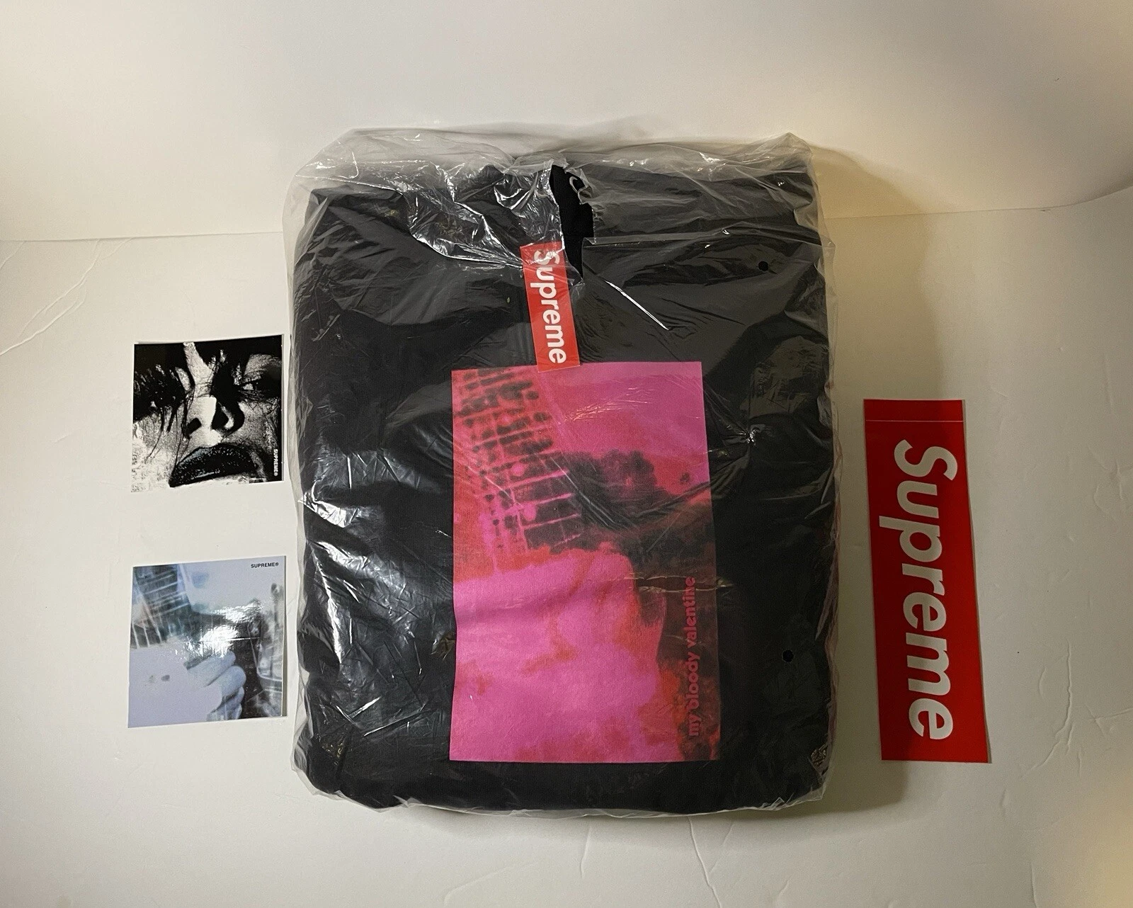 Sweat à capuche Supreme My Bloody Valentine Loveless avec autocollants SCELLÉ S/S 2020 Medium