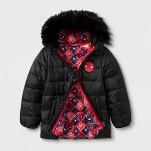 spider man puffer jacket