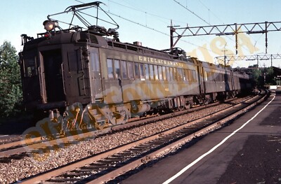 Vintage 1984 Train Slide 4623 Erie Lackawanna Bloomfield NJ Y1K056