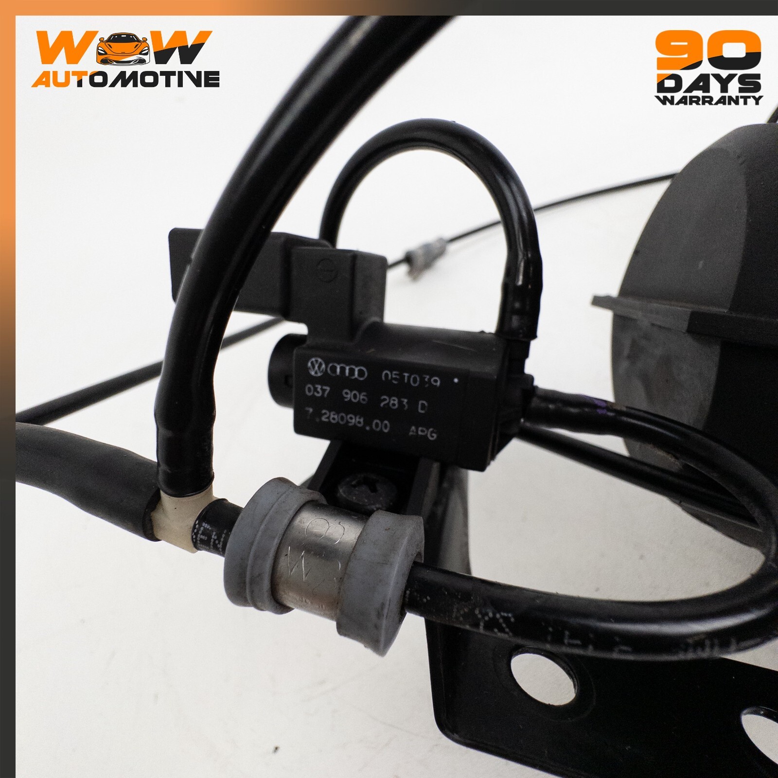 04-10 BENTLEY CONTINENTAL GT RIGHT LEFT EXHAUST SOLENOID VACUUM TANK SET OEM