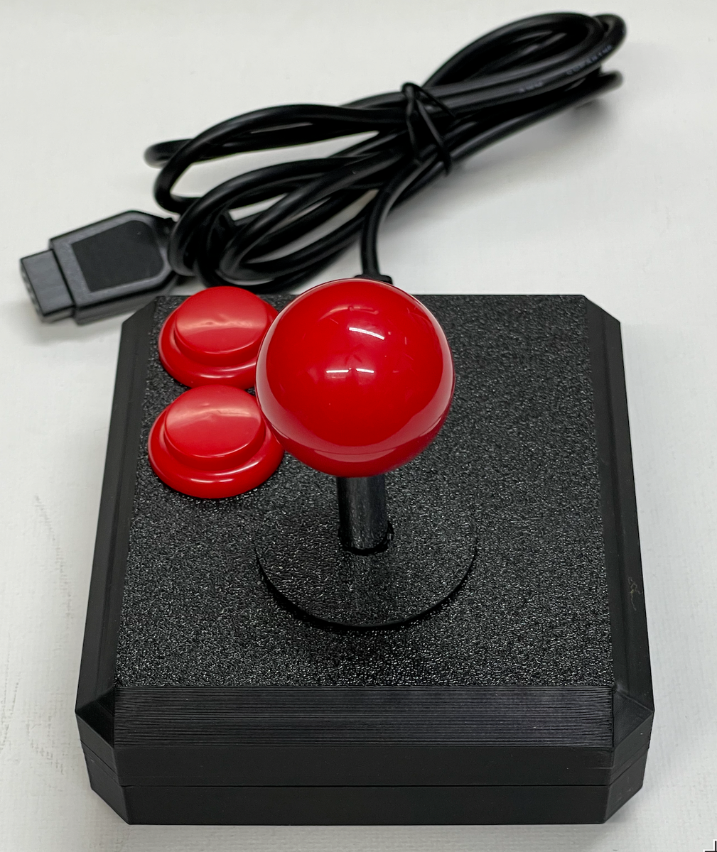 Sega Master System Control Stick 3D Printed Joystick Sanwa clone