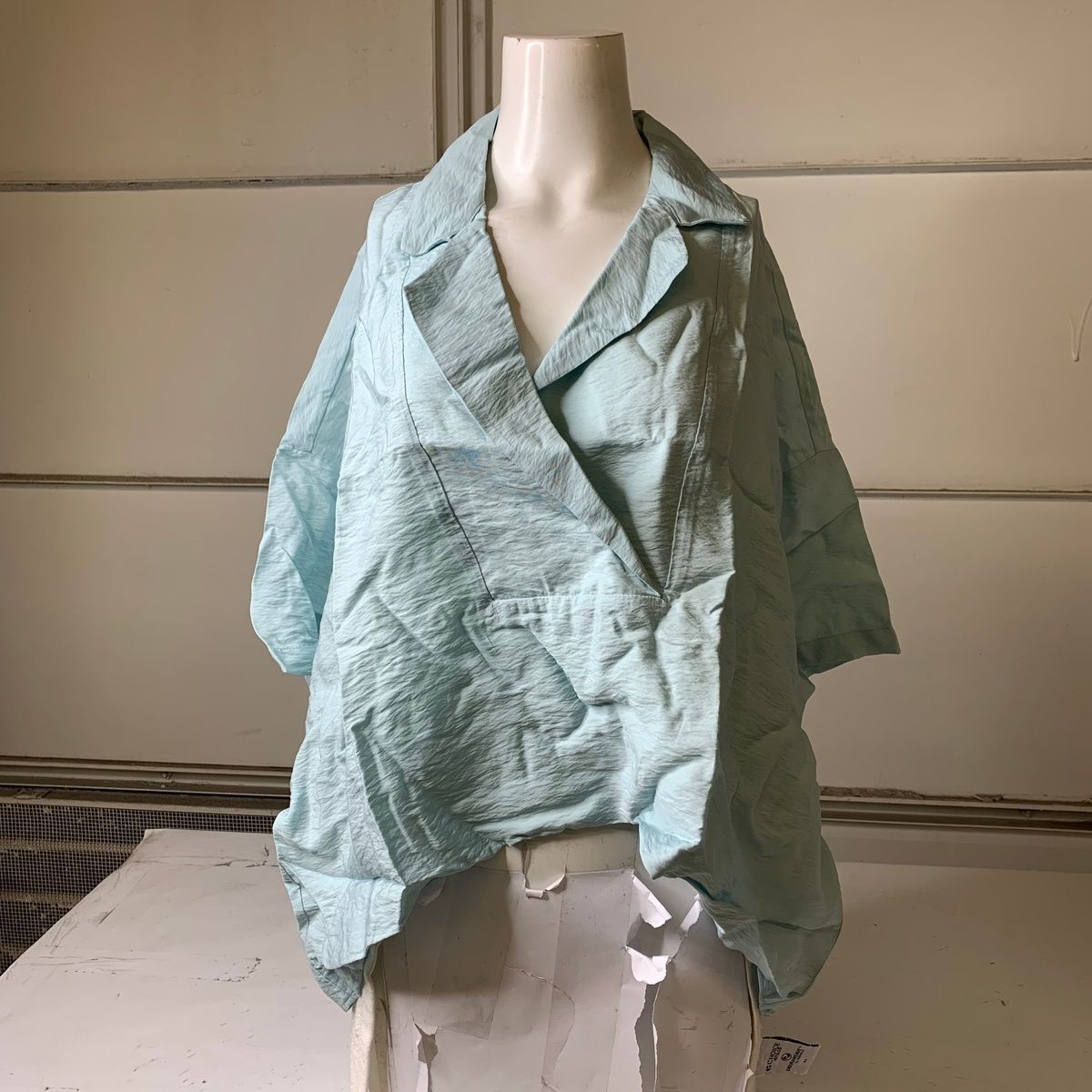 ANTHROPOLOGIE The Dylon Short-Sleeve Wide-Placket Top Women&rsquo;s Size 