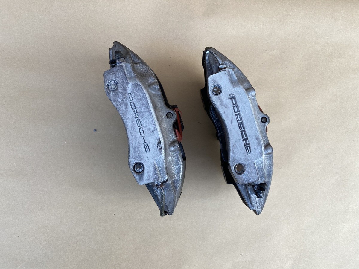 【純正】PORSCHE 911 BOXSTER ブレーキキャリパー brembo 98-05 Porsche Boxster OEM Brembo Rear Brake Calipers OEM Set