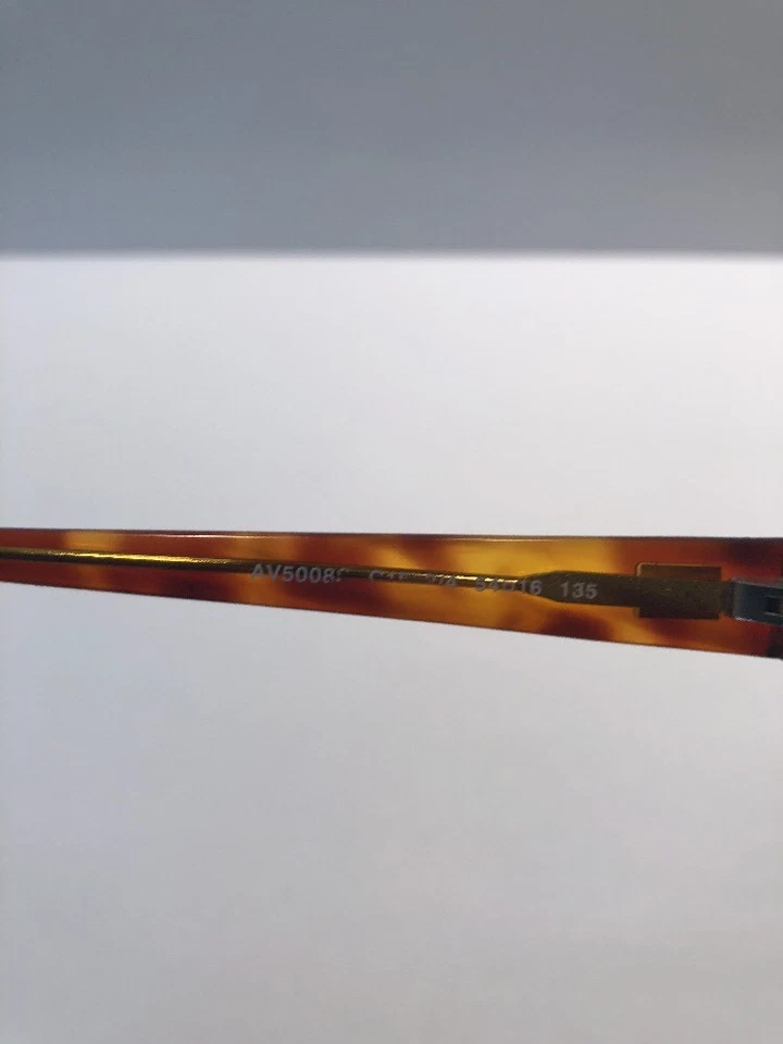 Adrienne Vittadini AV 5008 Tortoise Brown Designer Eyeglass Frames Women Glasses - Image 4 of 4