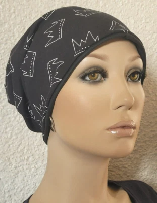 Long Beanie Chemo Mütze weich Softcap Chemomütze doppelt Damenmütze BW Ina - Bild 1 von 4